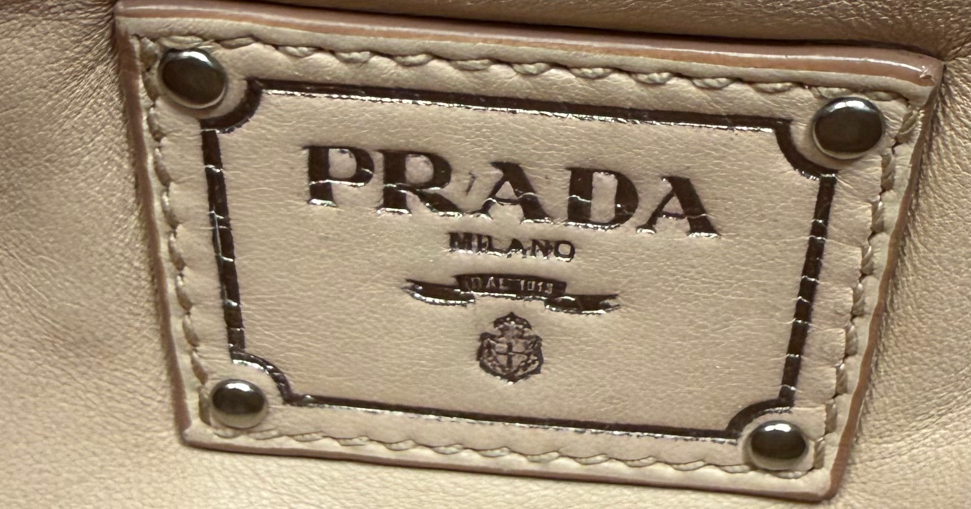 Prada Nappa Gaufre Sling Crossbody Flap