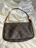 Louis Vuitton Monogram Pochette Accessories Hobo Shoulder Bag