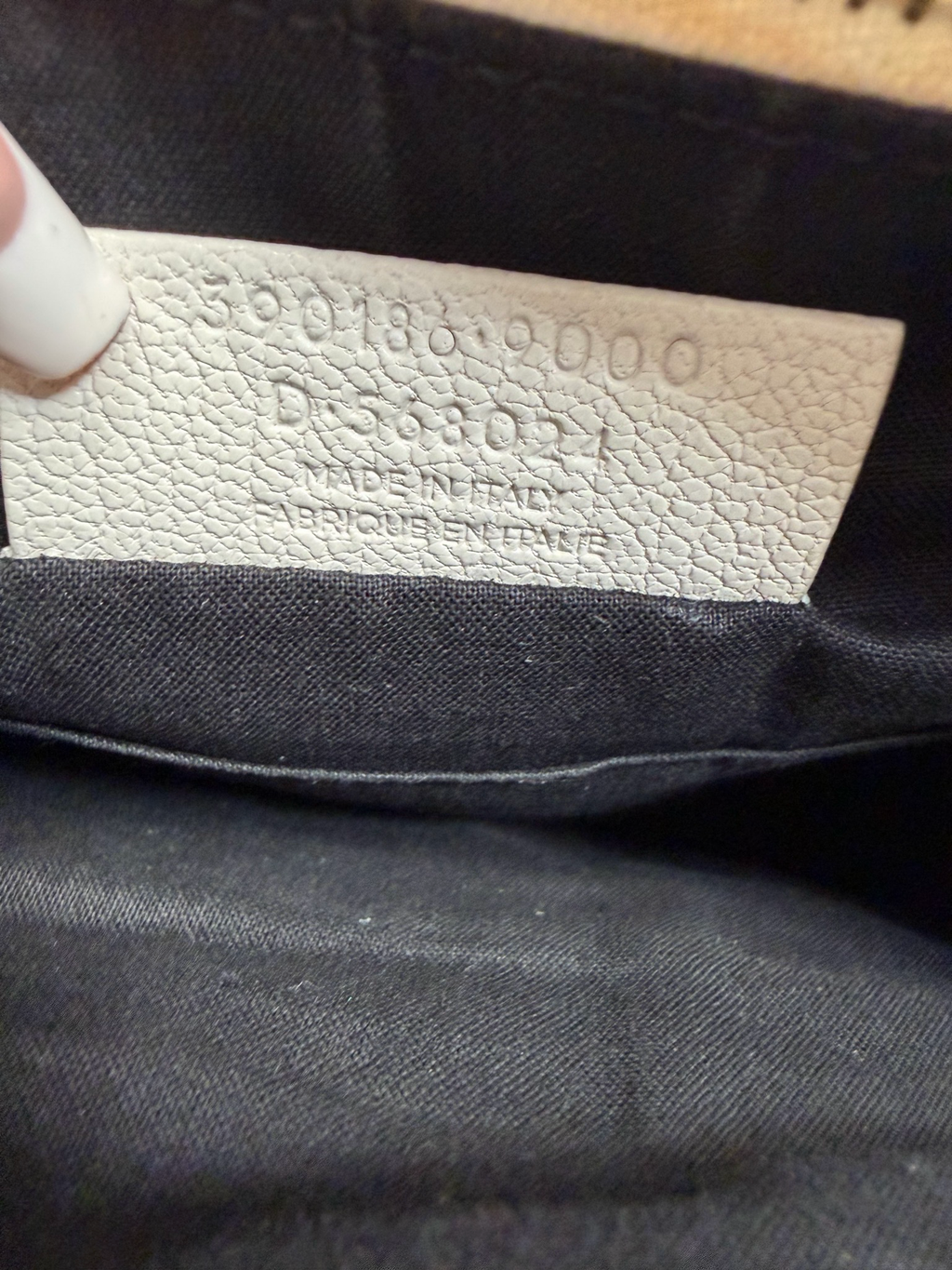 Balenciaga Motocross Zipper Clutch in Cream