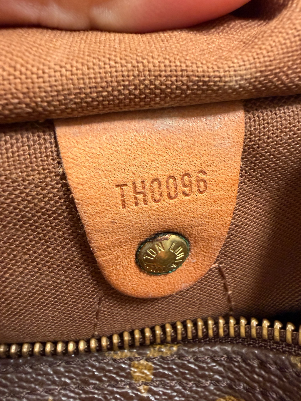 Louis Vuitton Monogram Speedy 30 Satchel Boston Bowler