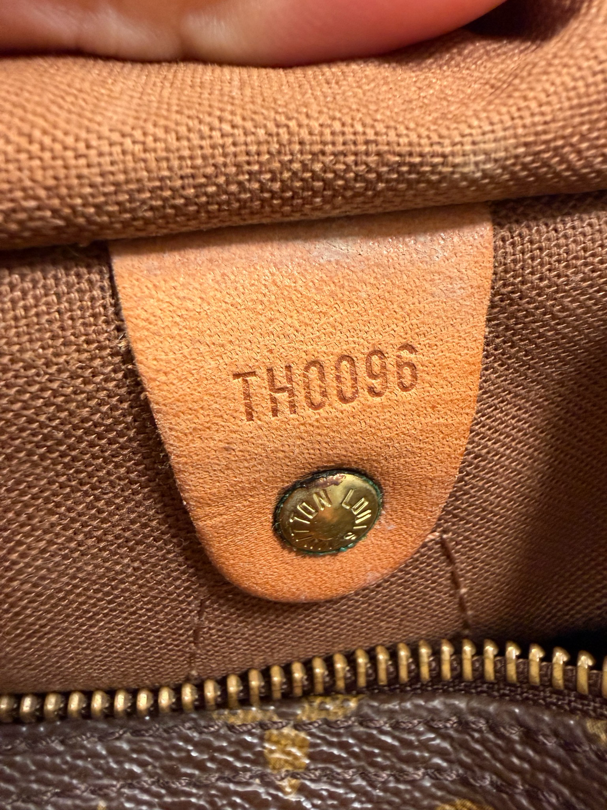 Louis Vuitton Monogram Speedy 30 Satchel Boston Bowler