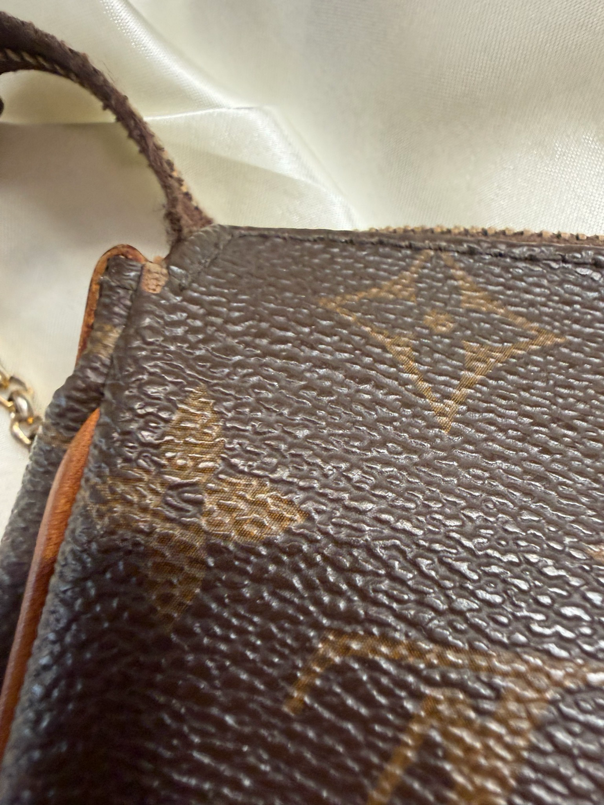 Louis Vuitton Monogram Eva Pochette Crossbody Sling