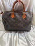 Louis Vuitton Monogram Speedy 30 Satchel Boston Bowler