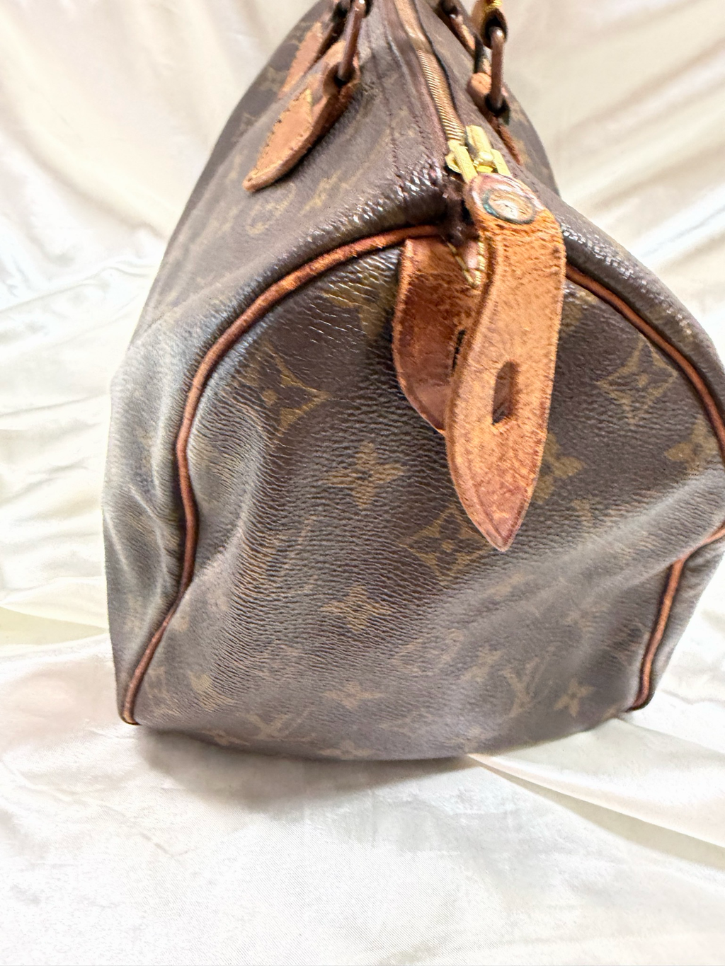Louis Vuitton Monogram Speedy 30 Satchel Boston