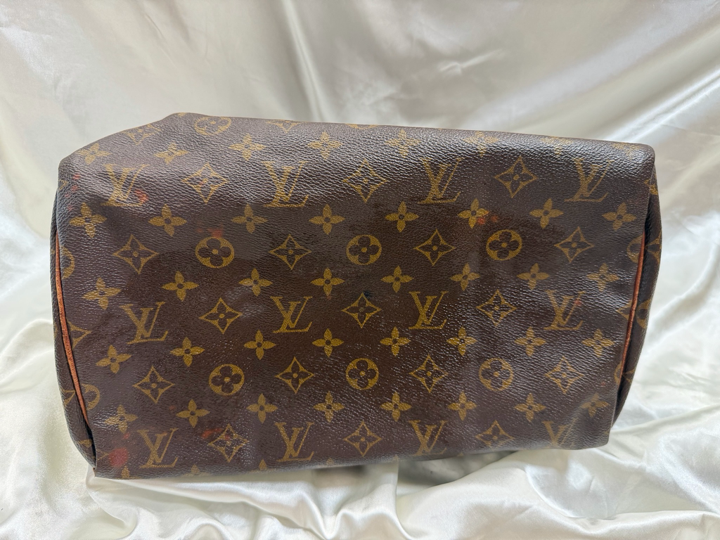 Louis Vuitton Monogram Speedy 30 Satchel Boston