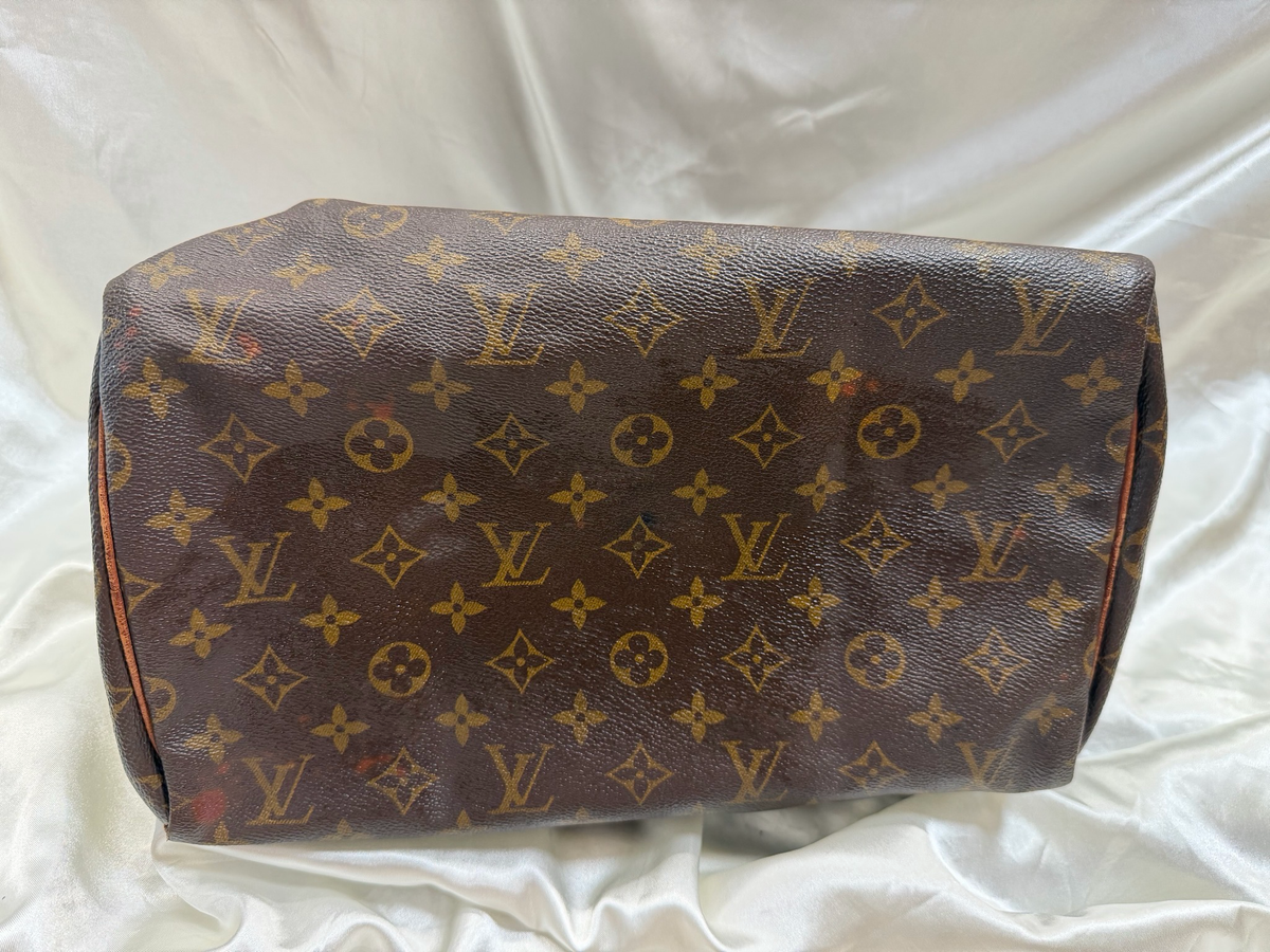Louis Vuitton Monogram Speedy 30 Satchel Boston