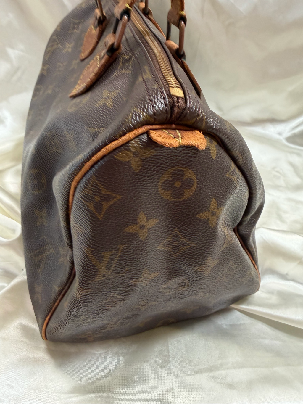 Louis Vuitton Monogram Speedy 30 Satchel Boston