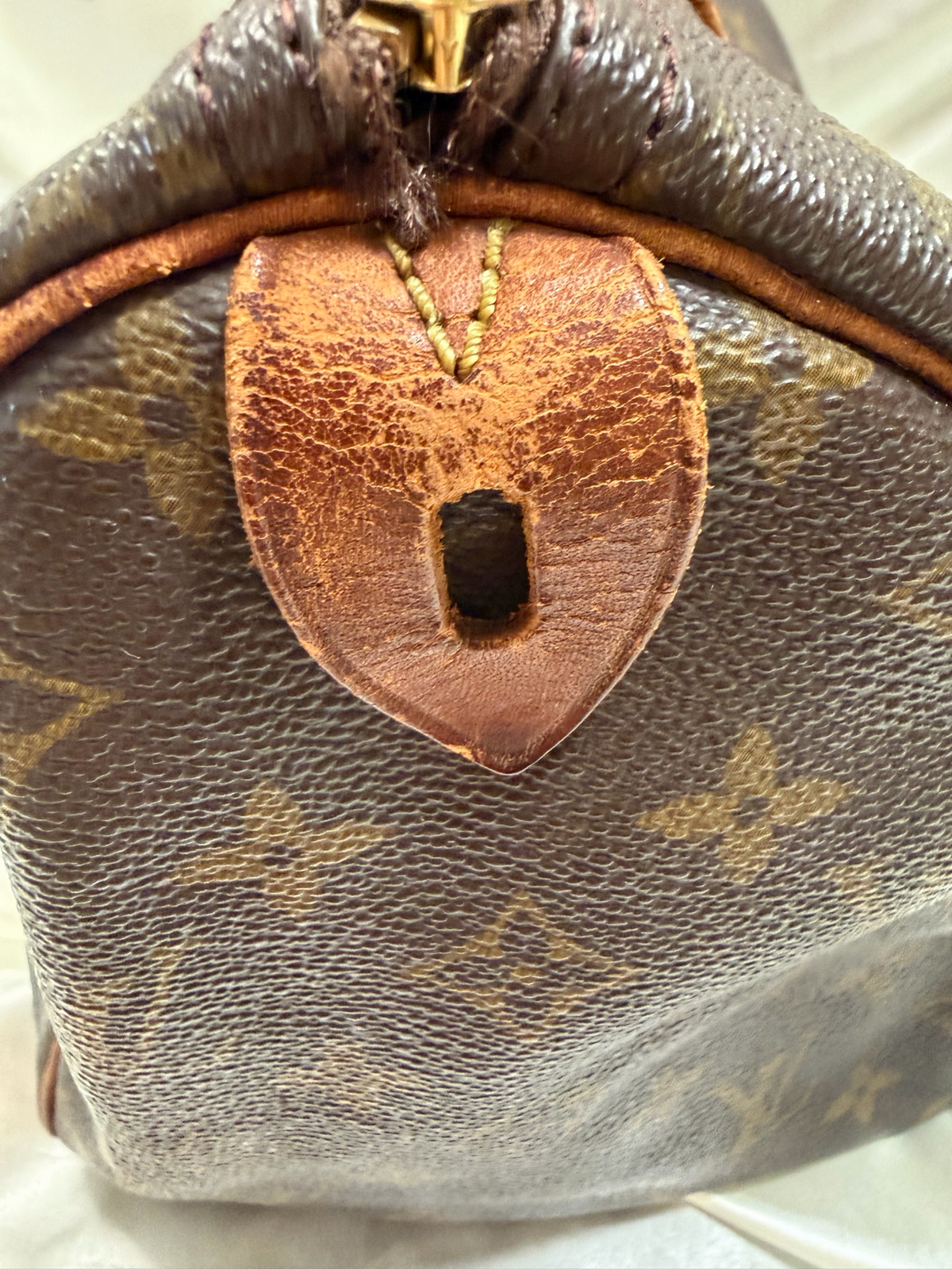 Louis Vuitton Monogram Speedy 30 Satchel Boston