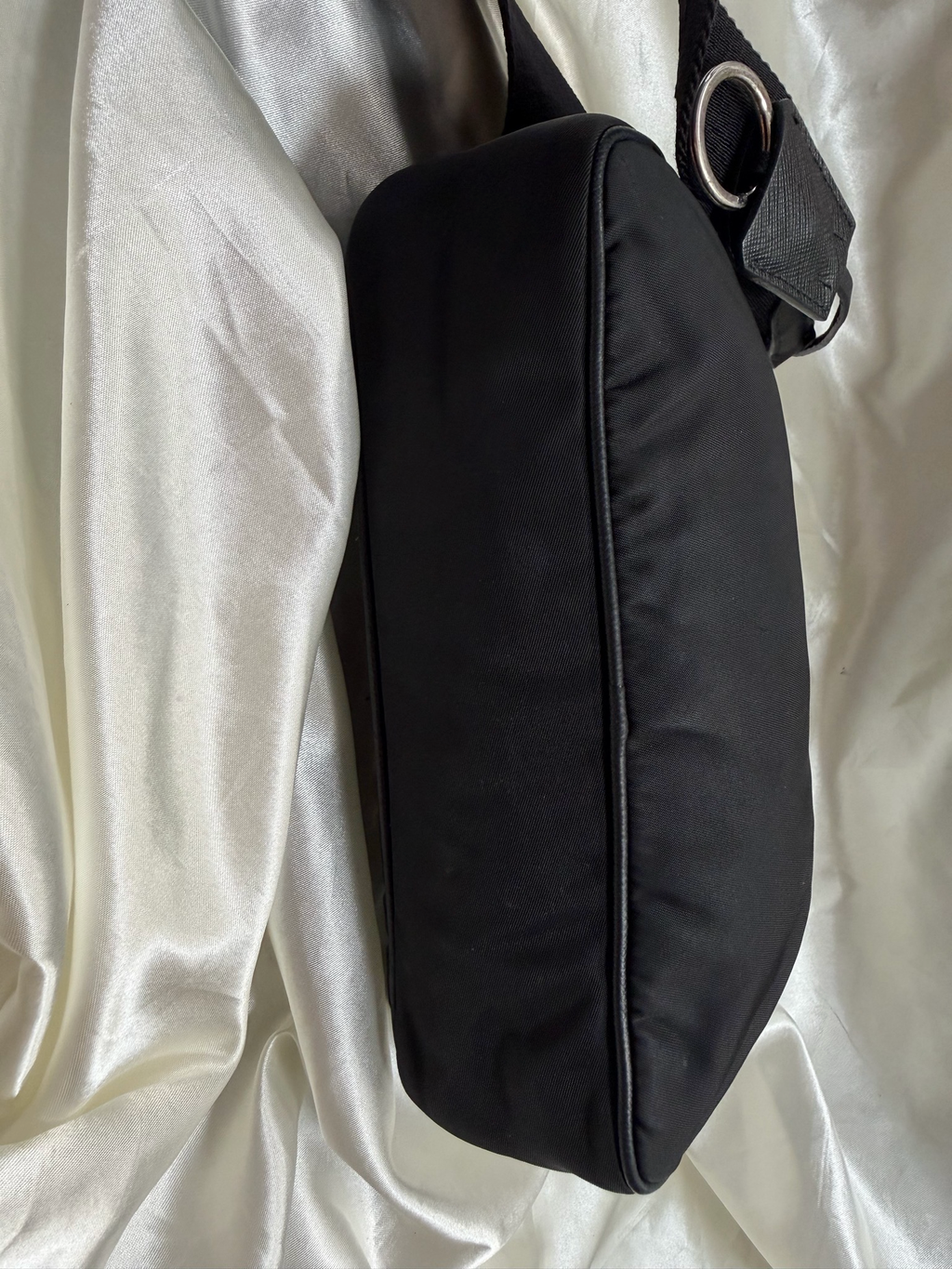 Prada Nylon Re-Edition Crossbody Double Strap