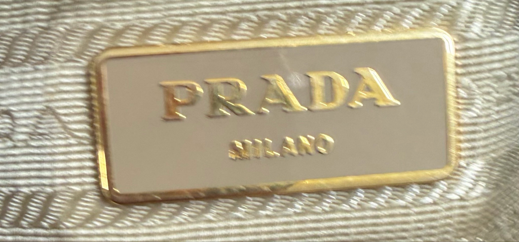 Prada Saffiano Galliera Medium in Gray