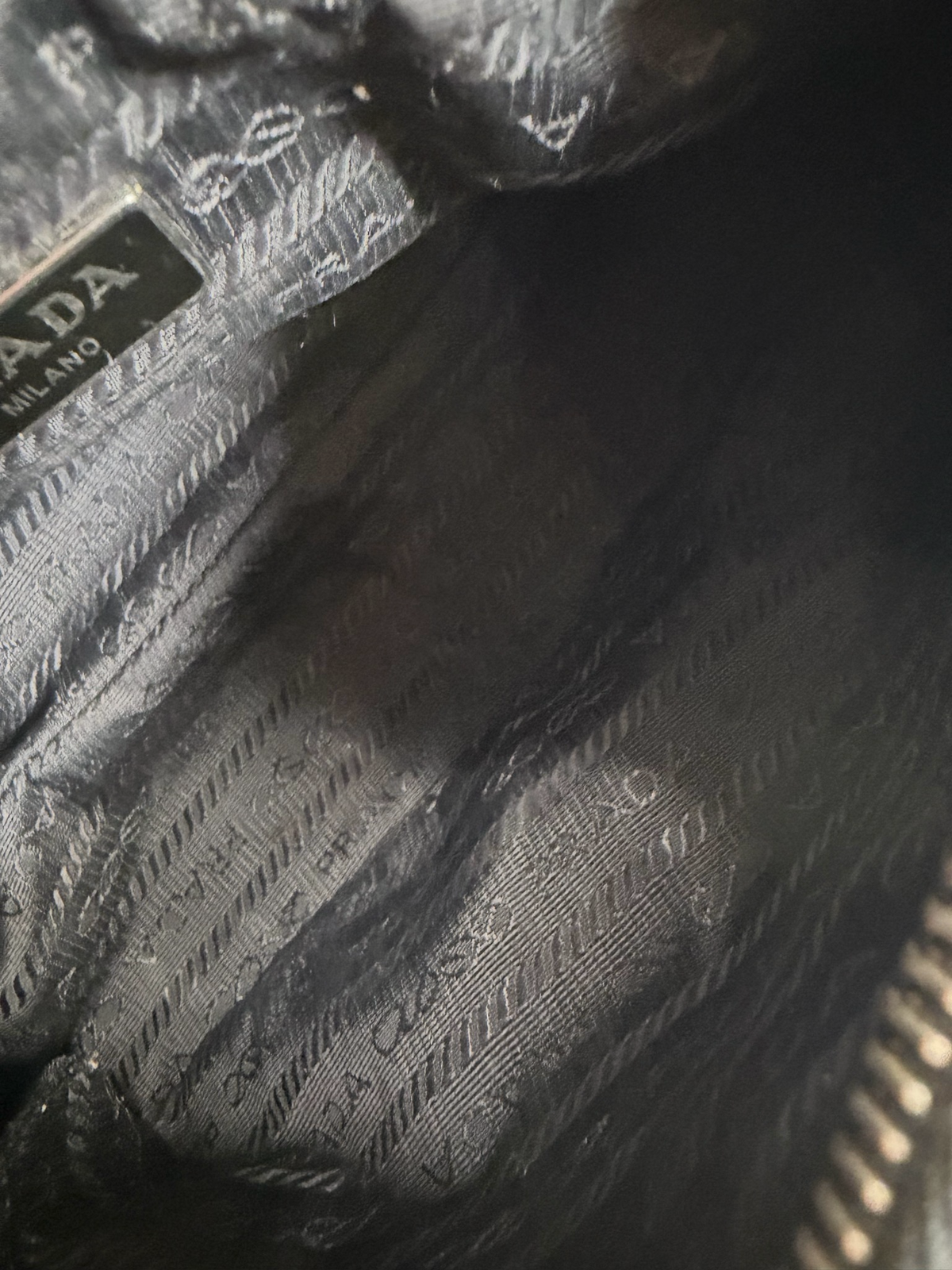 Prada Nylon Re-Edition Crossbody Double Strap