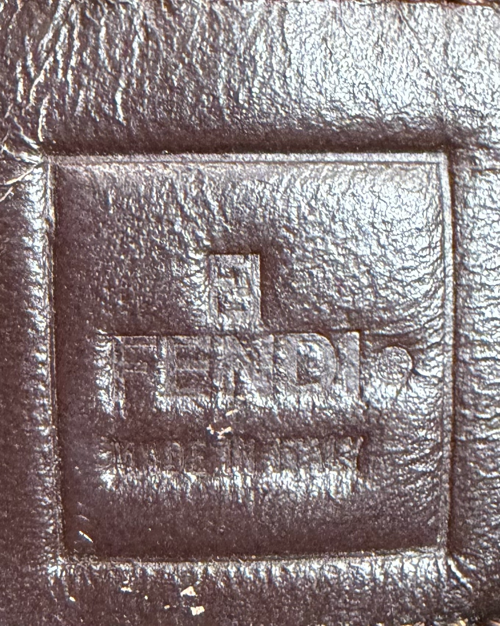 Fendi Mama Baguette Flap in Tobacco