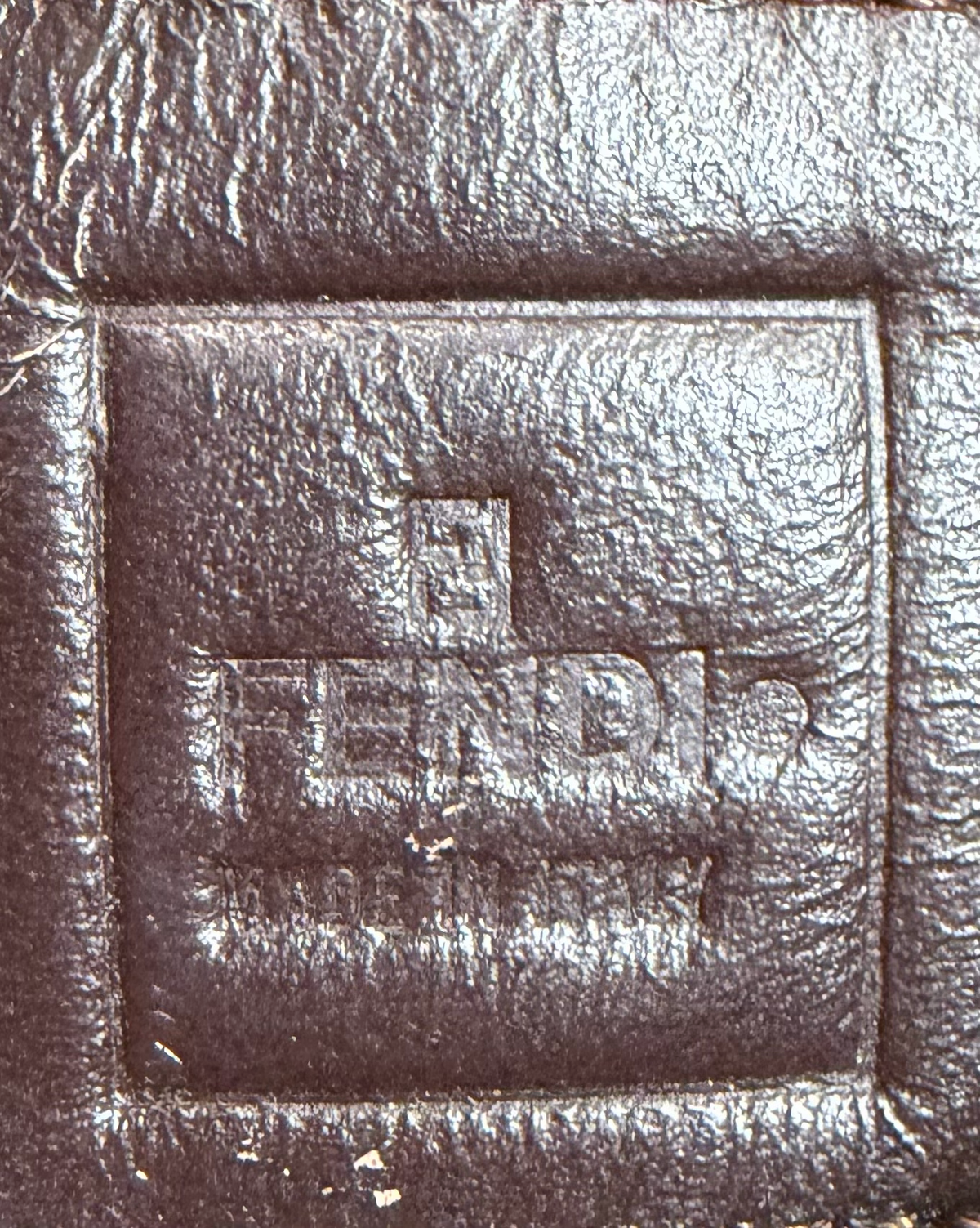 Fendi Mama Baguette Flap in Tobacco