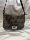 Fendi Mama Baguette Flap in Tobacco