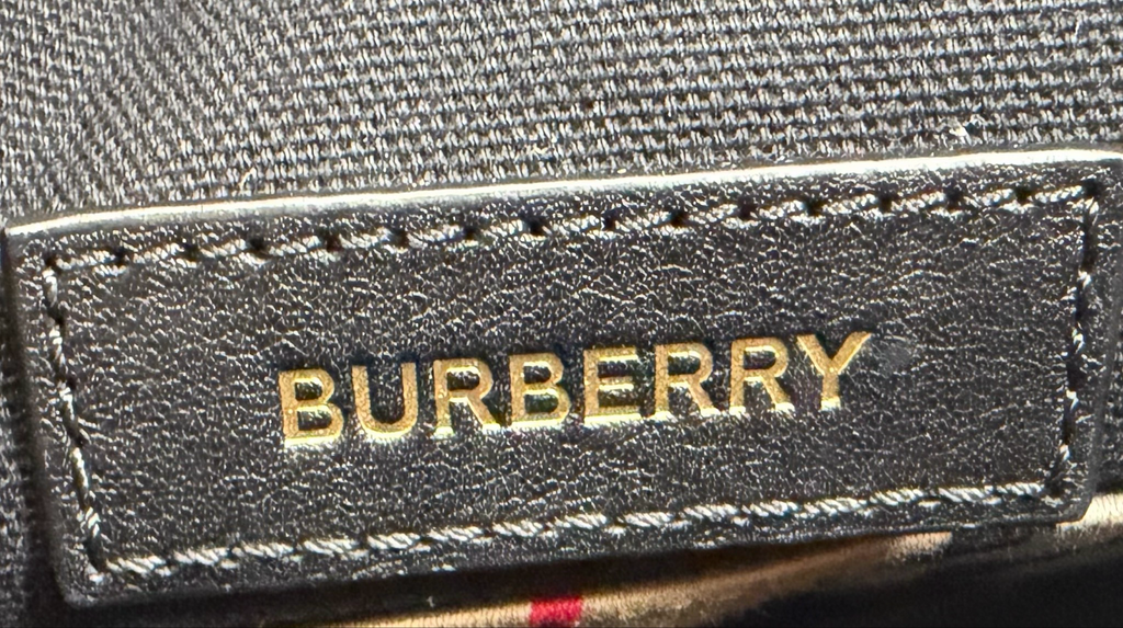 Burberry Icon Stripe Tambourine Sling Crossbody