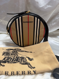 Burberry Icon Stripe Tambourine Sling Crossbody