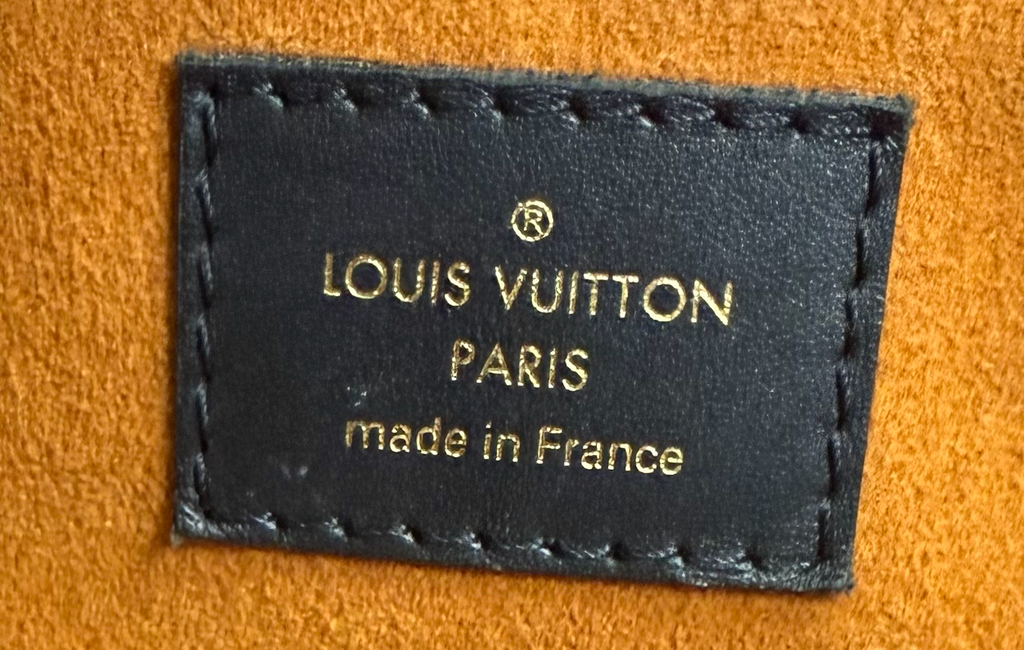 Louis Vuitton On The Go Empreinte Giant Mm Tote in Black
