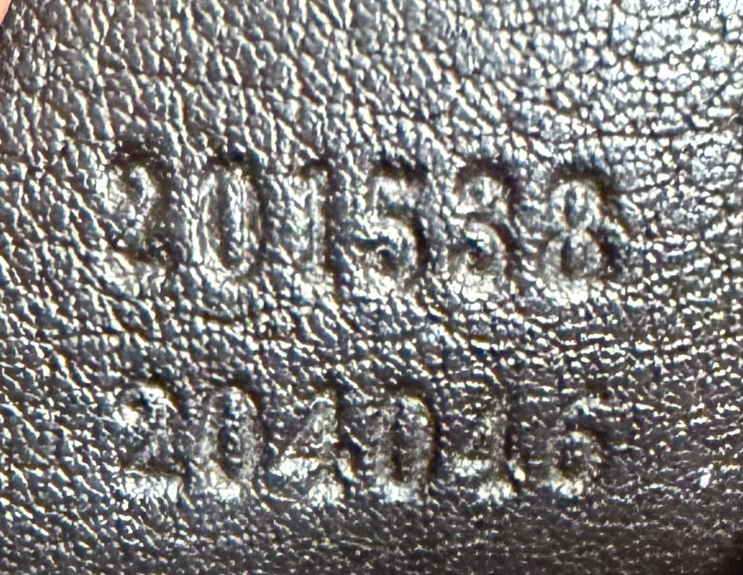 Gucci Monogram Leather Flat Messenger in Black