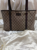 Gucci Monogram Supreme Plus Coated Canvas Tote