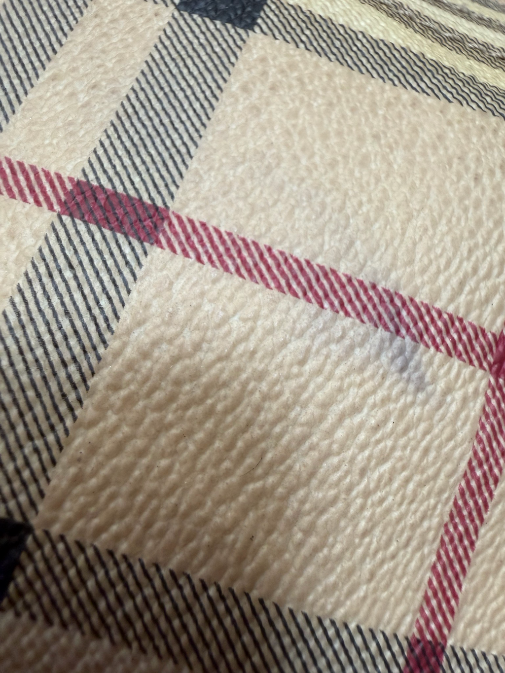 Burberry Haymarket Check Medium Regent Tote Shoulder Bag