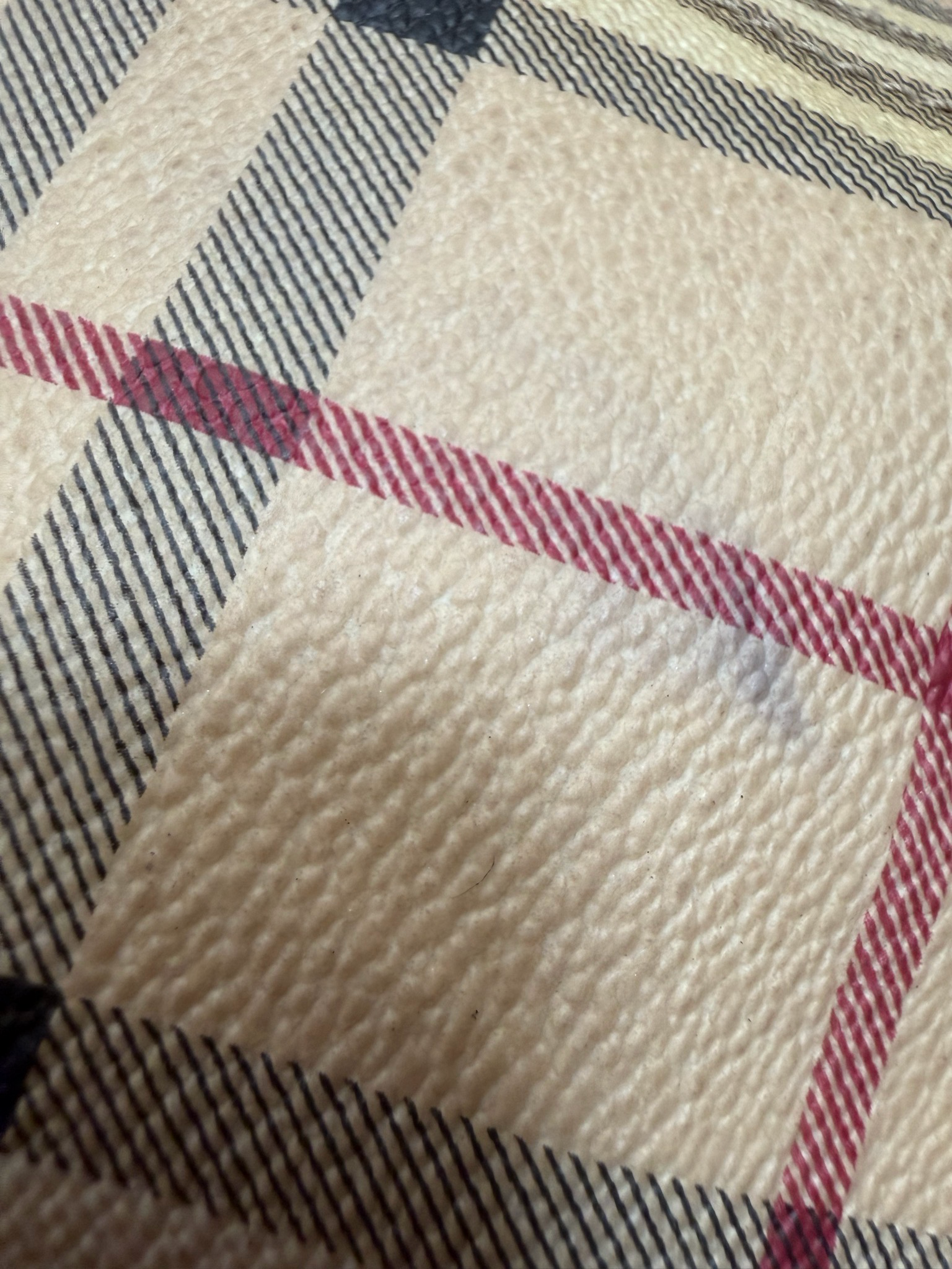 Burberry Haymarket Check Medium Regent Tote Shoulder Bag