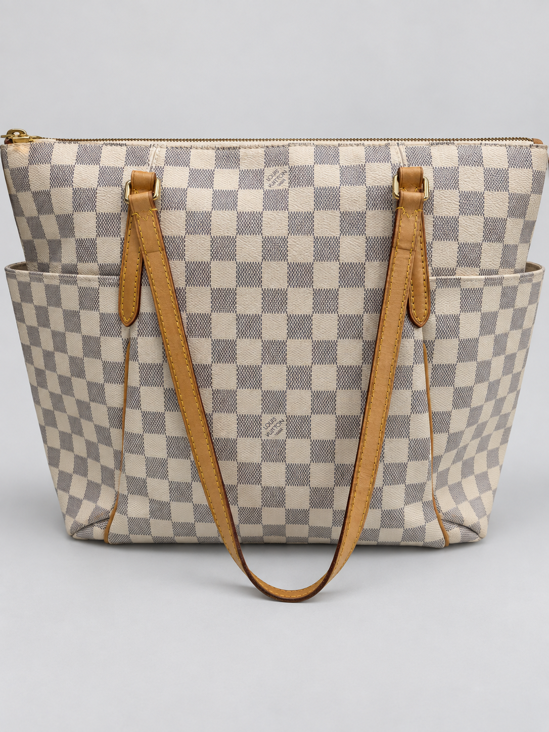 Louis Vuitton Damier Azur Totally MM Shoulder Bag