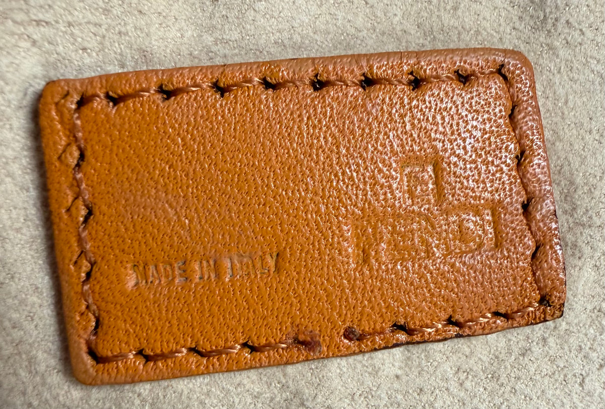 Fendi Monogram Zucchino Small Handbag