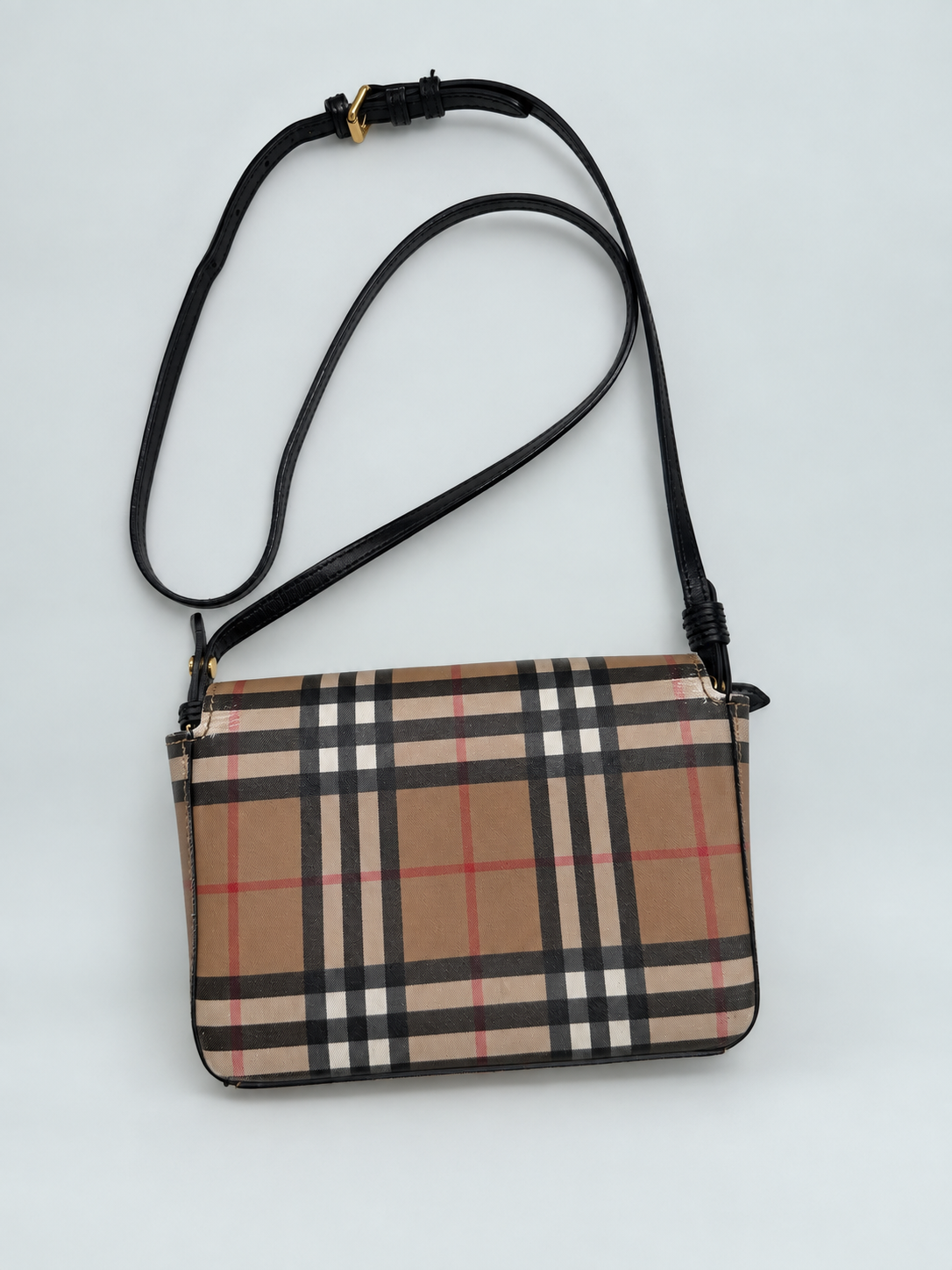 Burberry Hampshire Vintage Flap Crossbody Sling