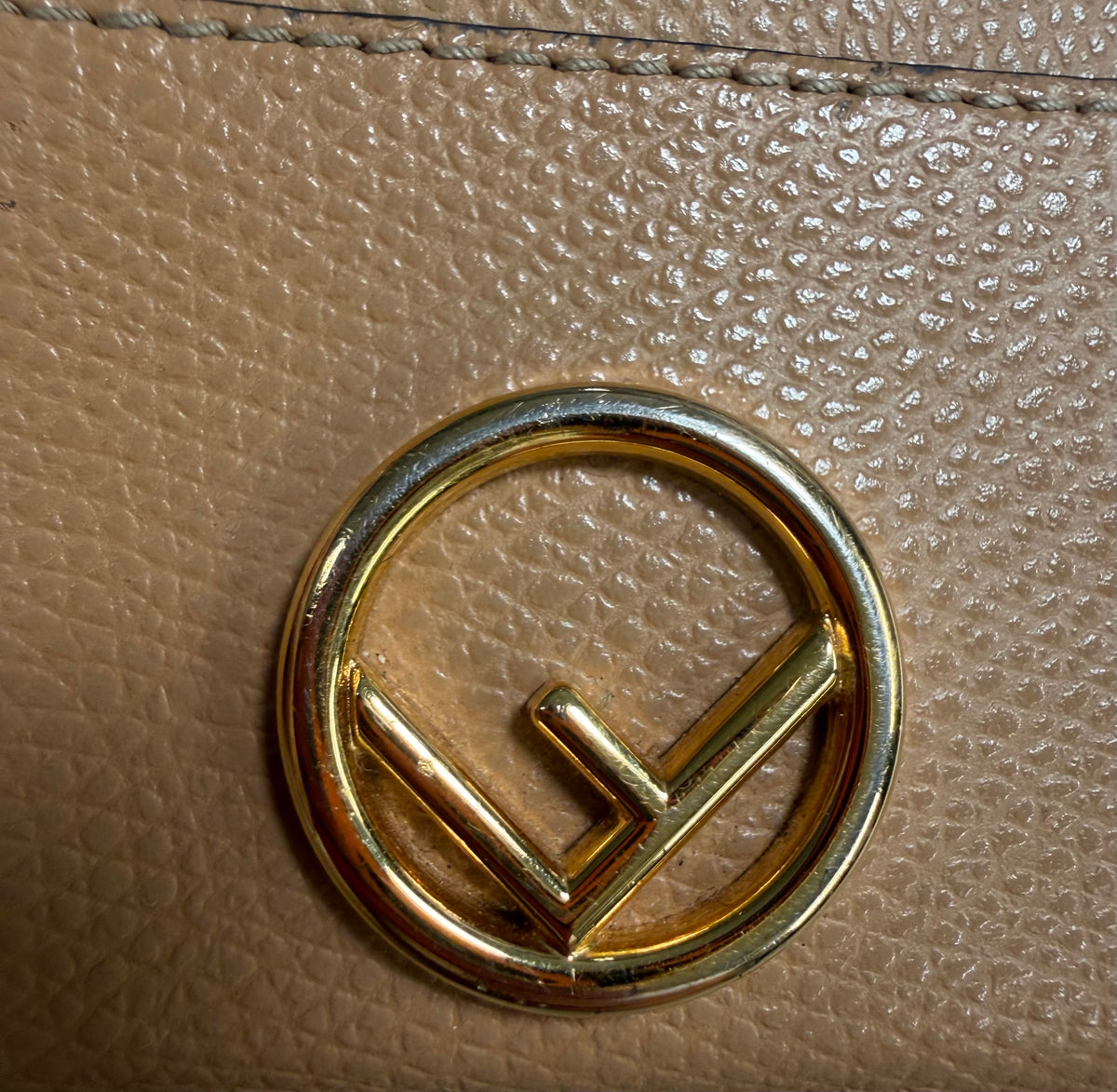 Fendi Logo Vitello Card Holder