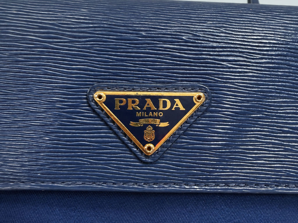Prada Nylon Tessuto Saffiano Crossbody Sling