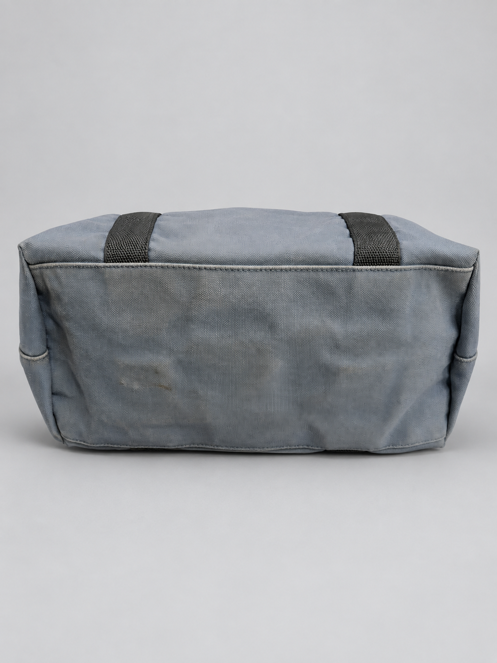 Prada Sport Denim Canvas Tote Shoulder Bag