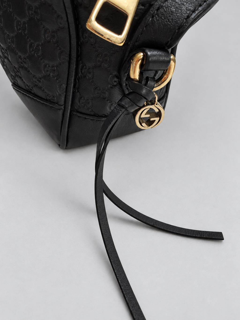 Gucci Microguccissima Crossbody Disco Bree Camera Bag
