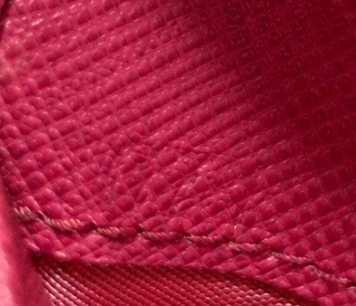 Prada Saffiano Wallet in Pink