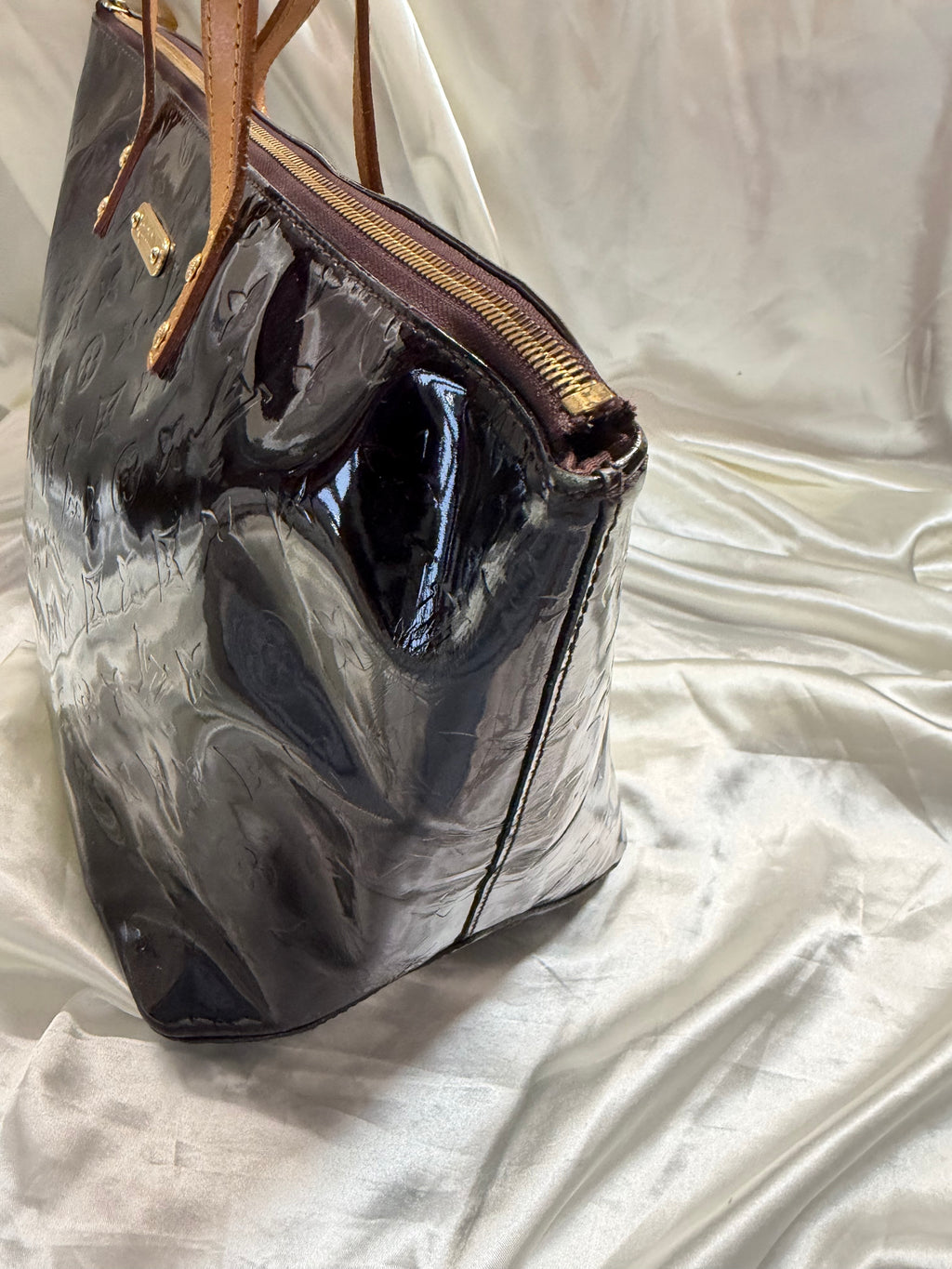Louis Vuitton Vernis Bellevue Gm Tote Shoulder Bag
