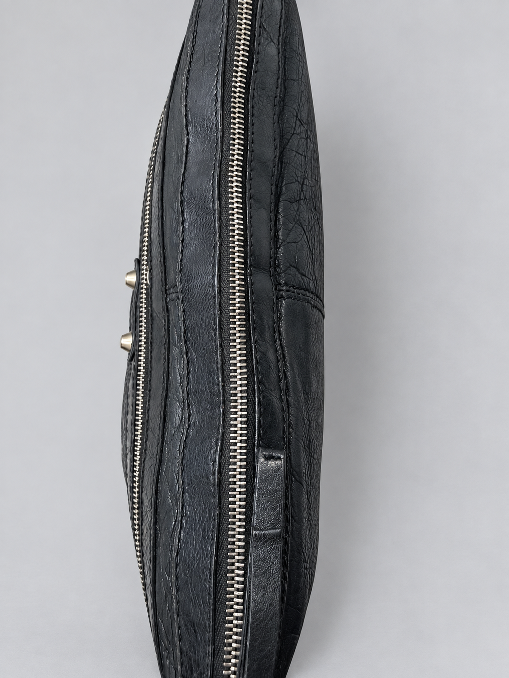Balenciaga Lambskin Zipper Clutch