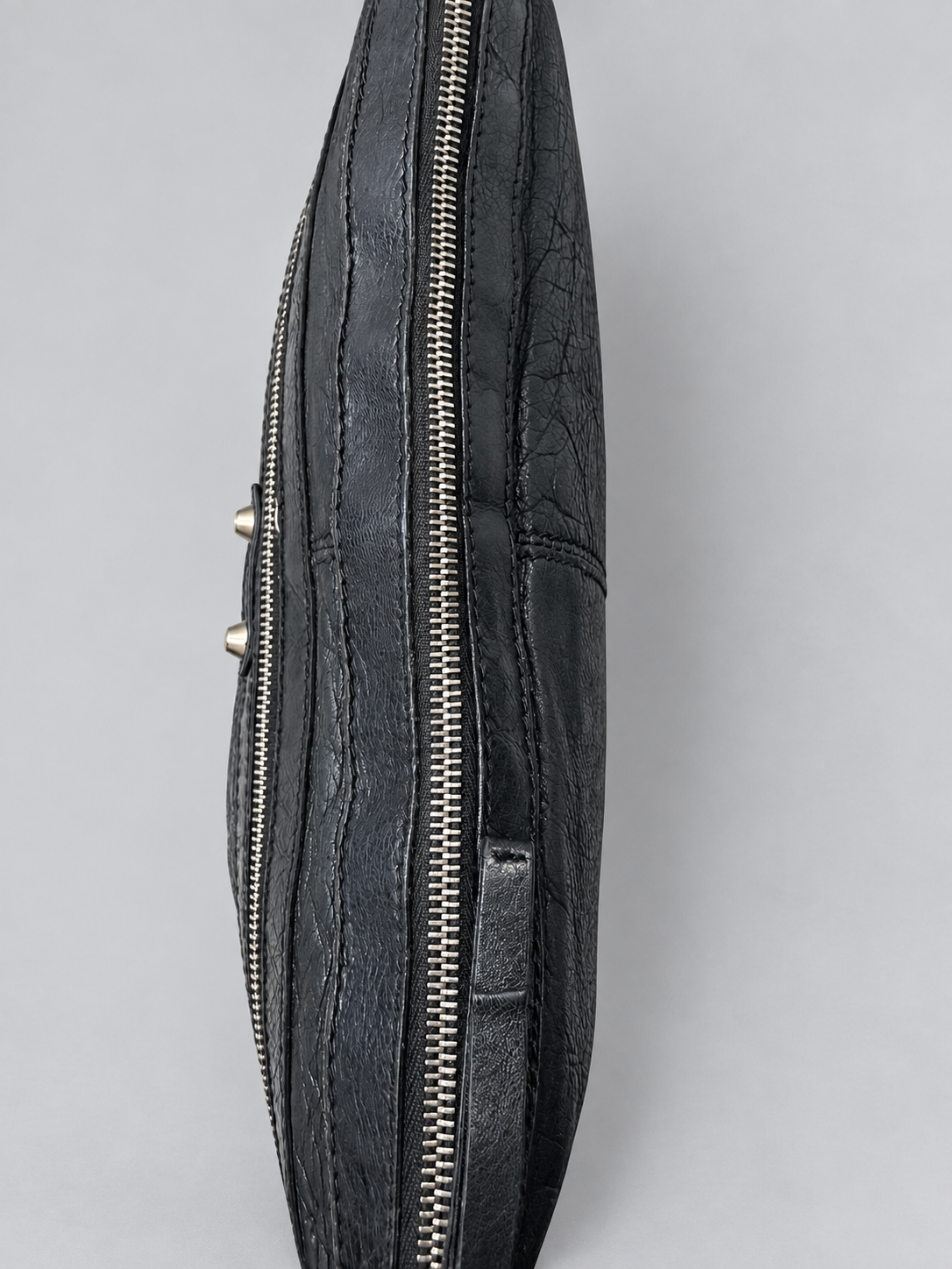 Balenciaga Lambskin Zipper Clutch