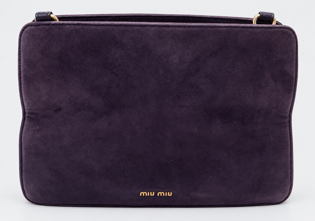 Miu Miu Clutch in Purple