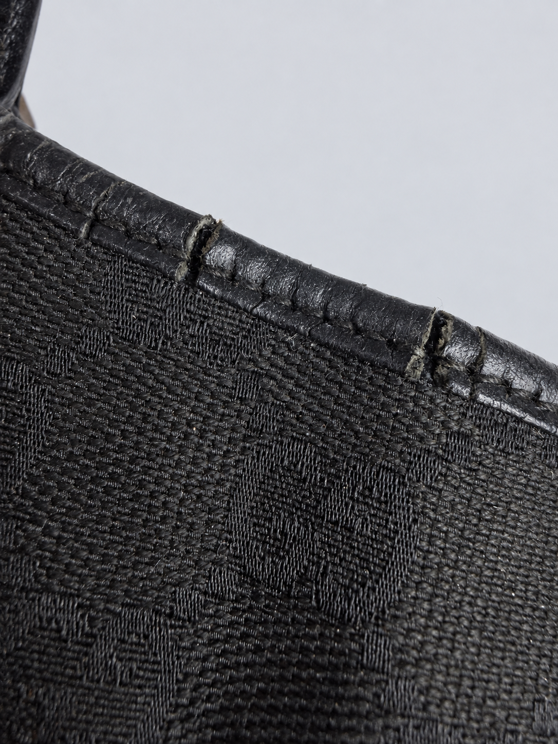 Gucci Monogram Canvas Jackie Hobo Shoulder Bag