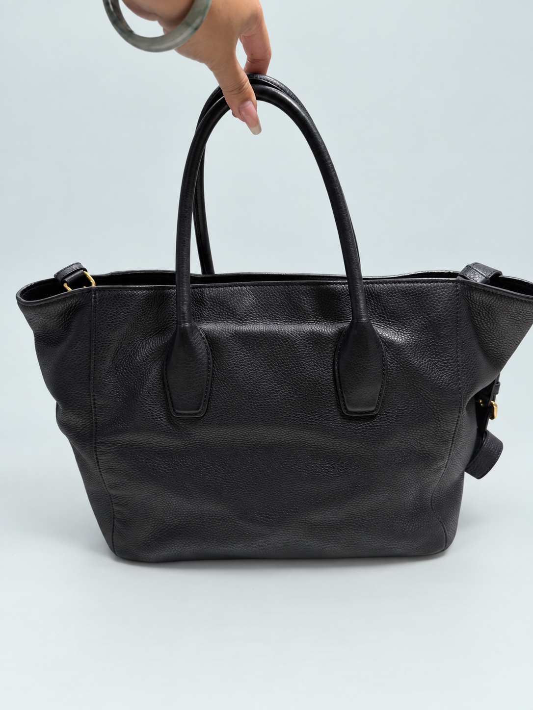 Prada Vitello Daino Convertible Tote Crossbody Bag