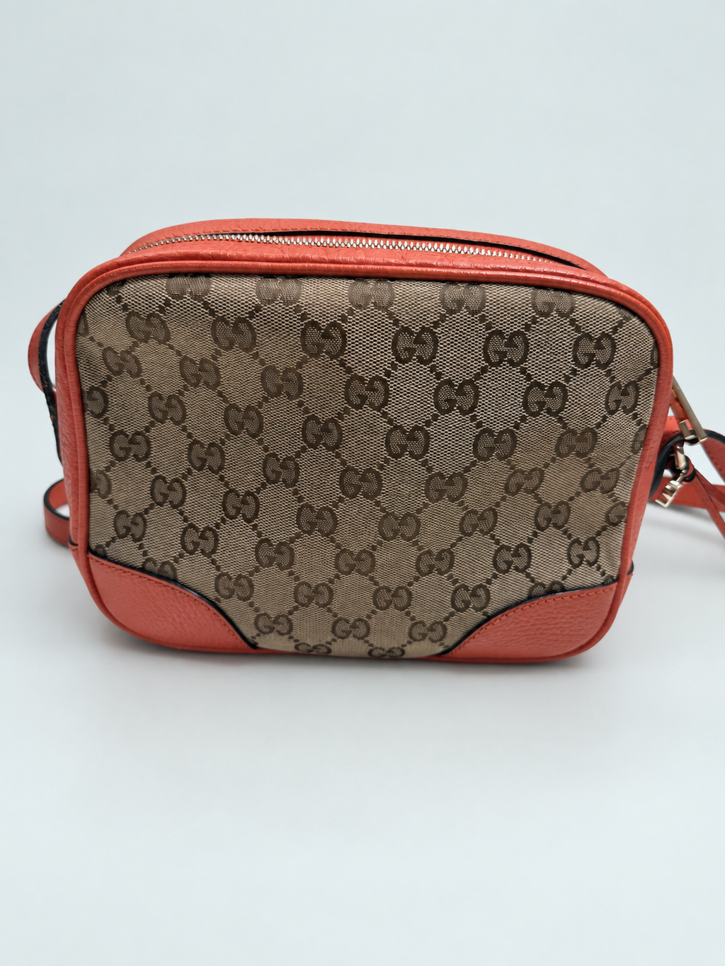 Gucci Monogram Canvas Bree Disco Camera Bag Crossbody bag