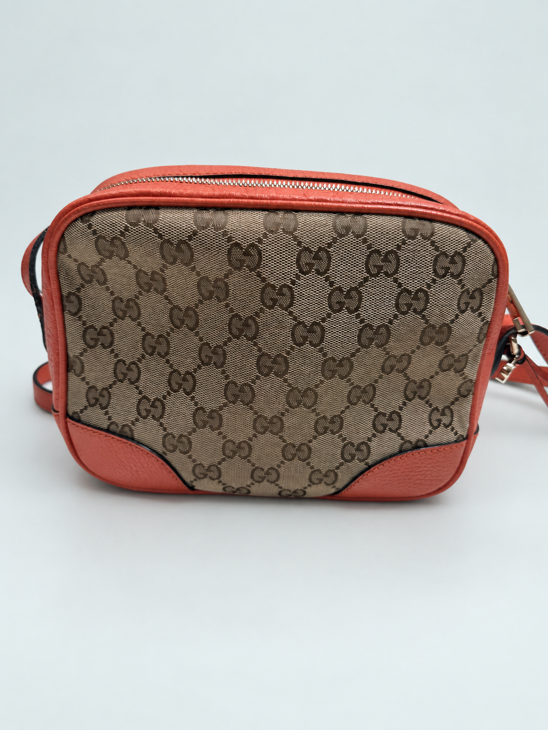 Gucci Monogram Canvas Bree Disco Camera Bag Crossbody bag