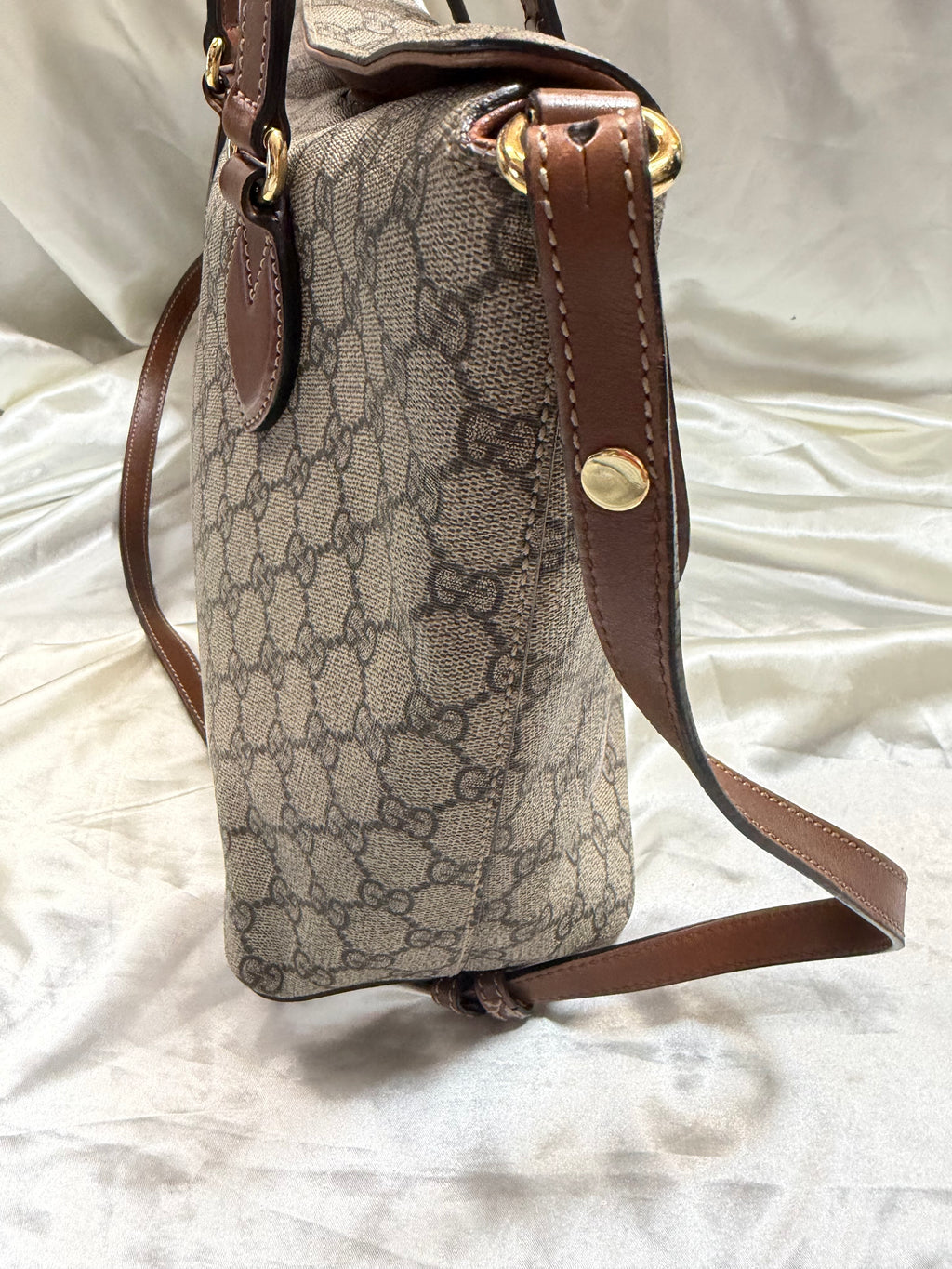 Gucci Supreme Linea Convertible Tote Sling