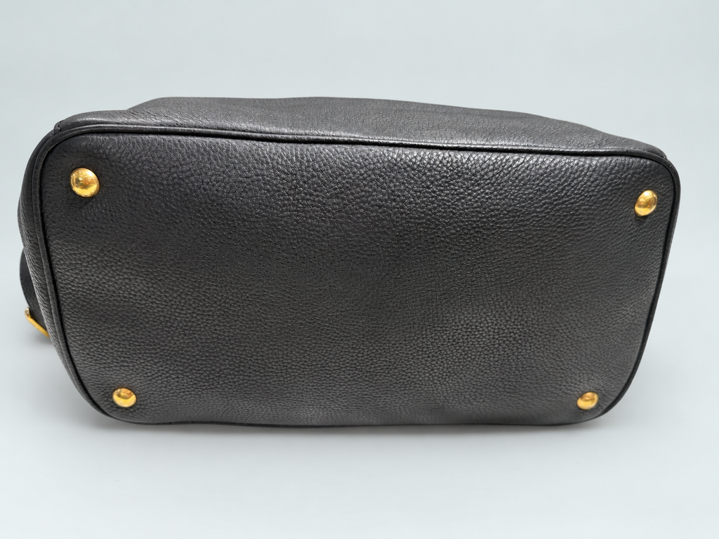 Prada Vitello Daino Convertible Tote Crossbody Bag