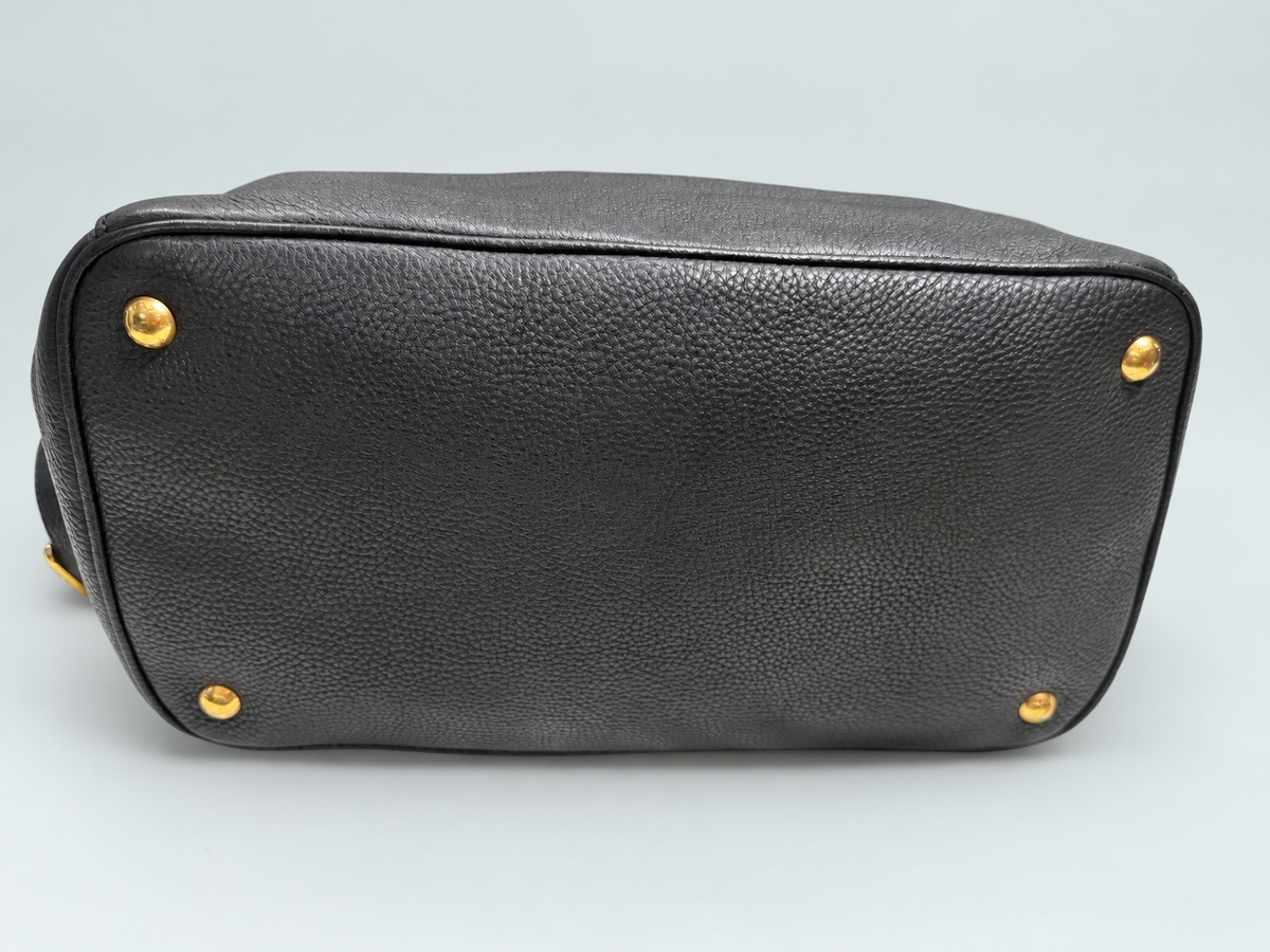 Prada Vitello Daino Convertible Tote Crossbody Bag