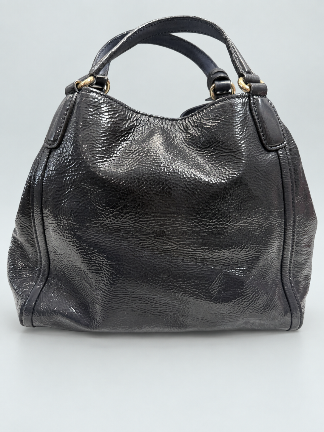 Gucci Soho Patent Tote Shoulder Small
