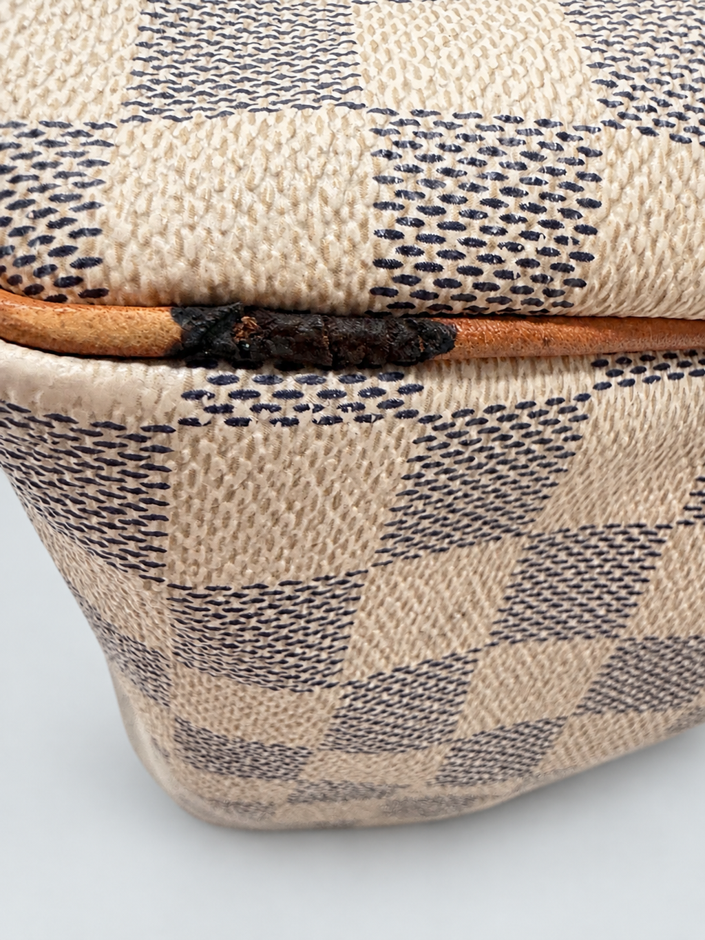 Louis Vuitton Damier Azur Speedy 25 Boston Satchel