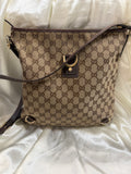 Gucci Monogram Canvas Anbey Sling Crossbody