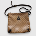 Gucci GG Canvas Crossbody in Brown