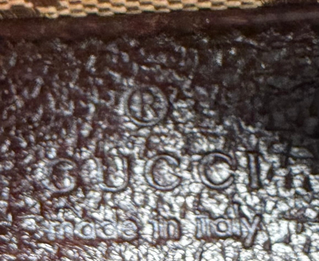 Gucci Monogram Canvas Double Pocket Waist Bag Web Strap