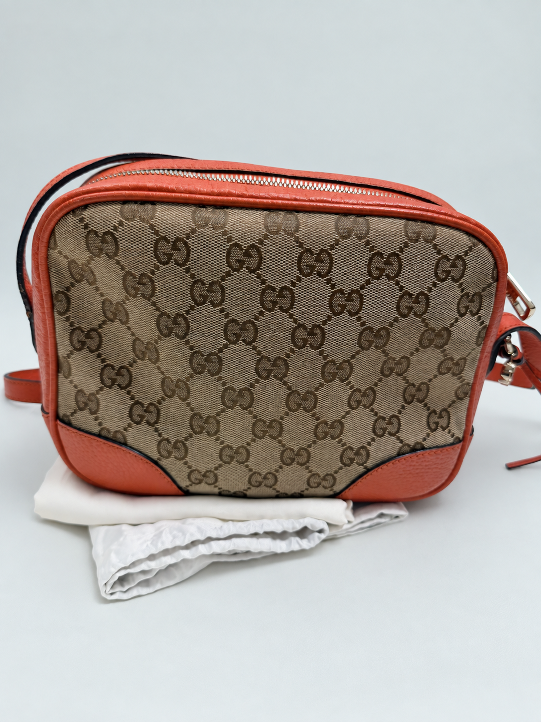 Gucci Monogram Canvas Bree Disco Camera Bag Crossbody bag